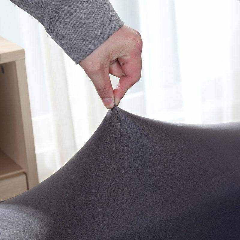 GRIS - Housse extensible pour canapé et fauteuil - Housse De France