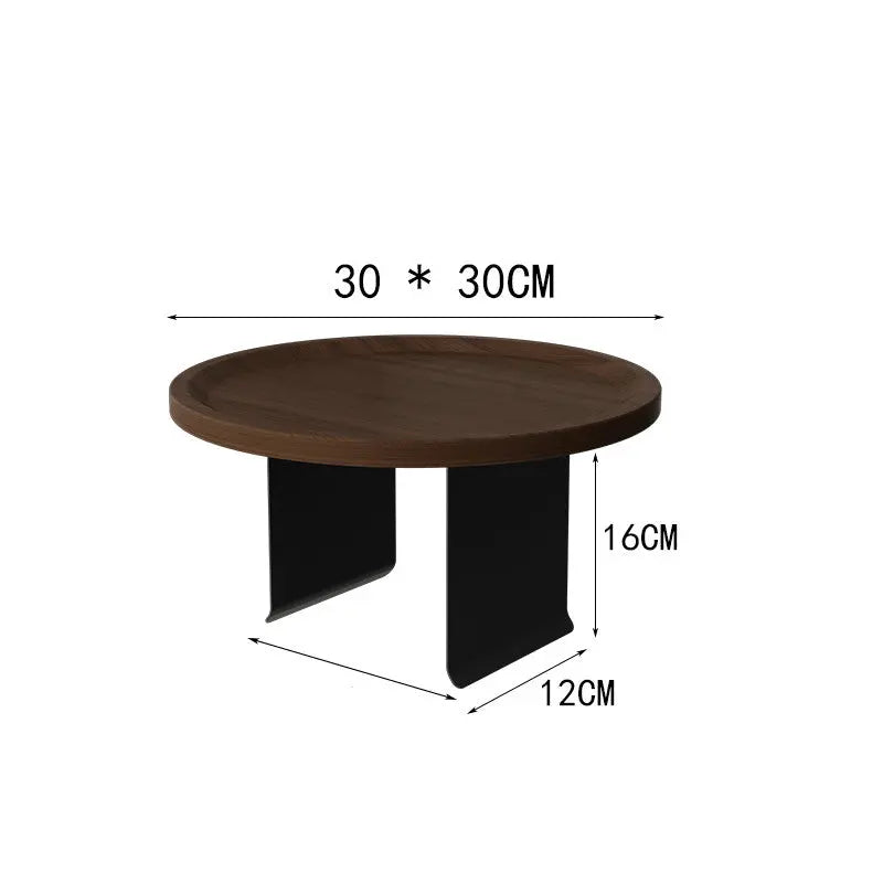 Housse Accoudoir Canapé Moderne IRONIX Walnut-30X30cm