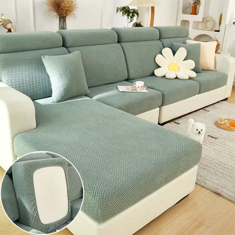 Housse Assise Canapé Moderne EVOLI Pine And Cypress Green-Extra Large Single
