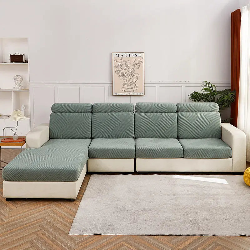 Housse Assise Canapé Moderne JACQUA Pine Green-Single