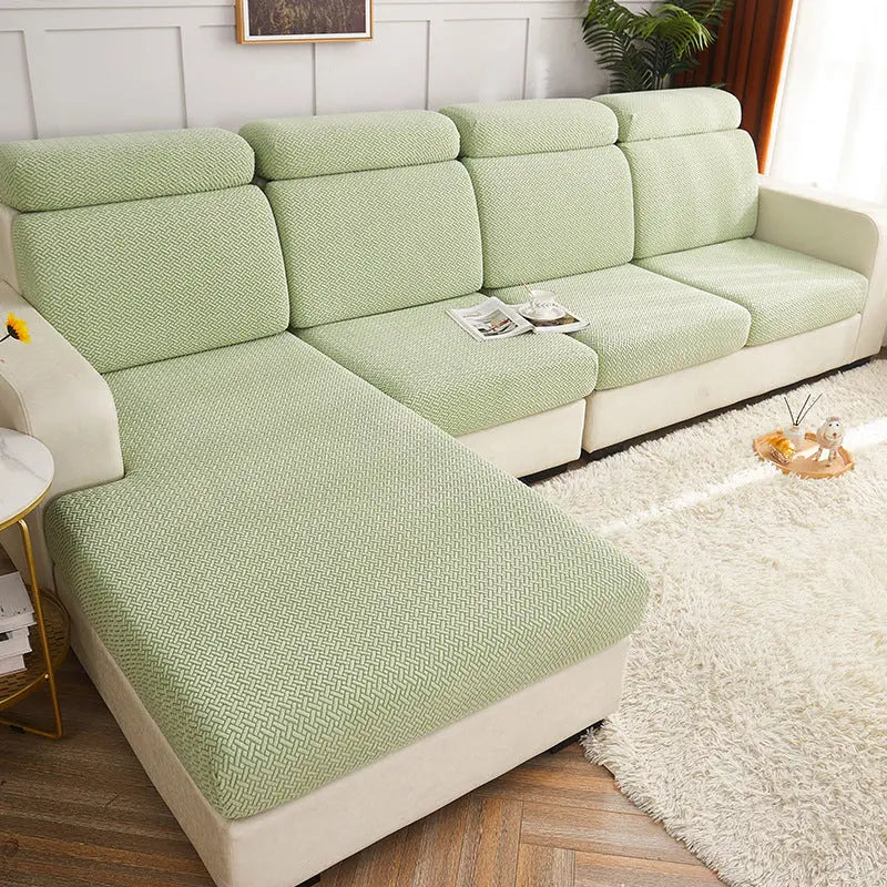 Housse Assise Canapé Universelle LAPEO Mint Green-Pillowcase-45x45cm