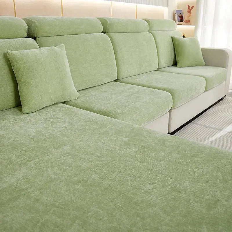 Housse Assise Canapé Minimaliste ZELINA Mint Green-Small Three