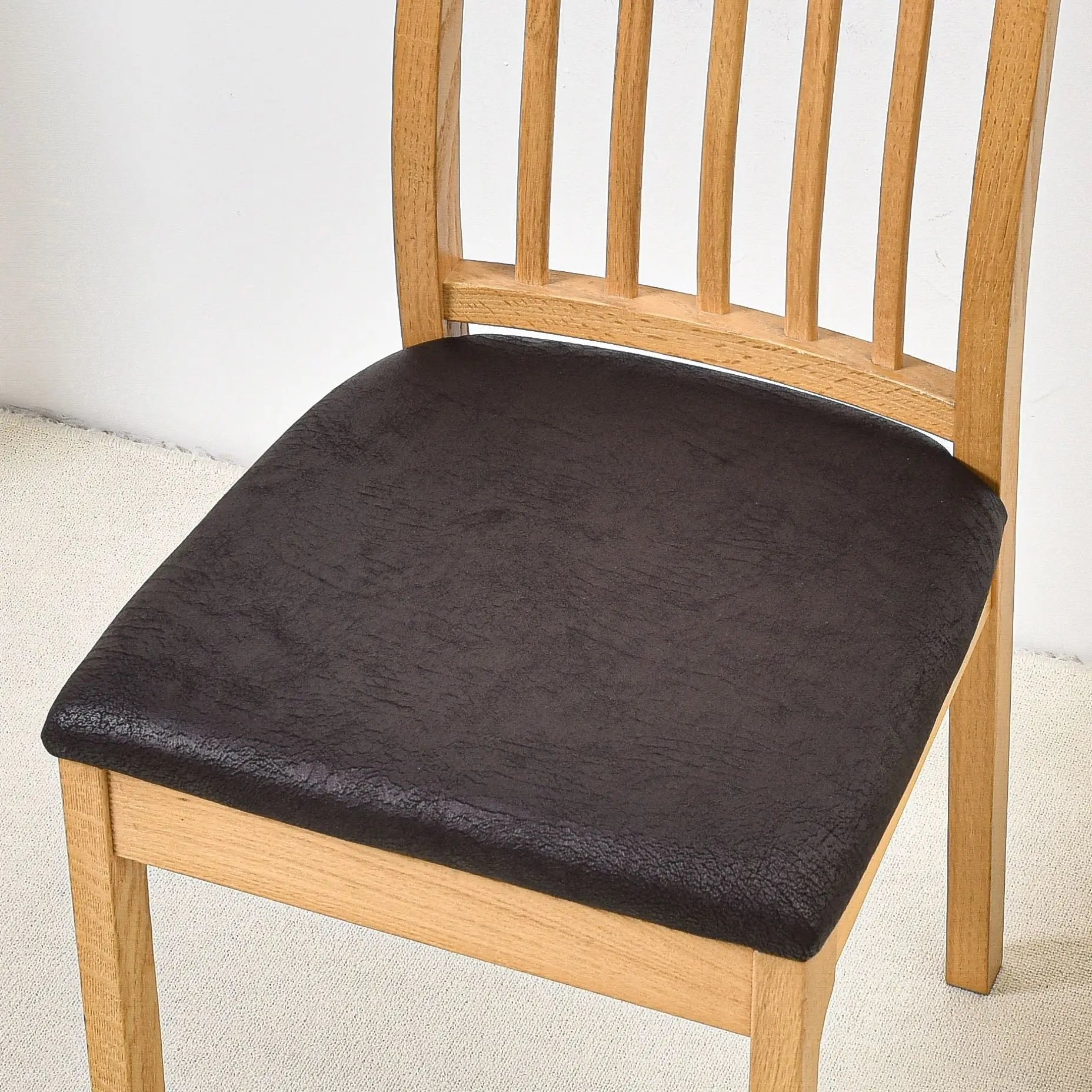 Housse Assise Chaise Géométrique POLIO Black-Universal Square Pad Sets