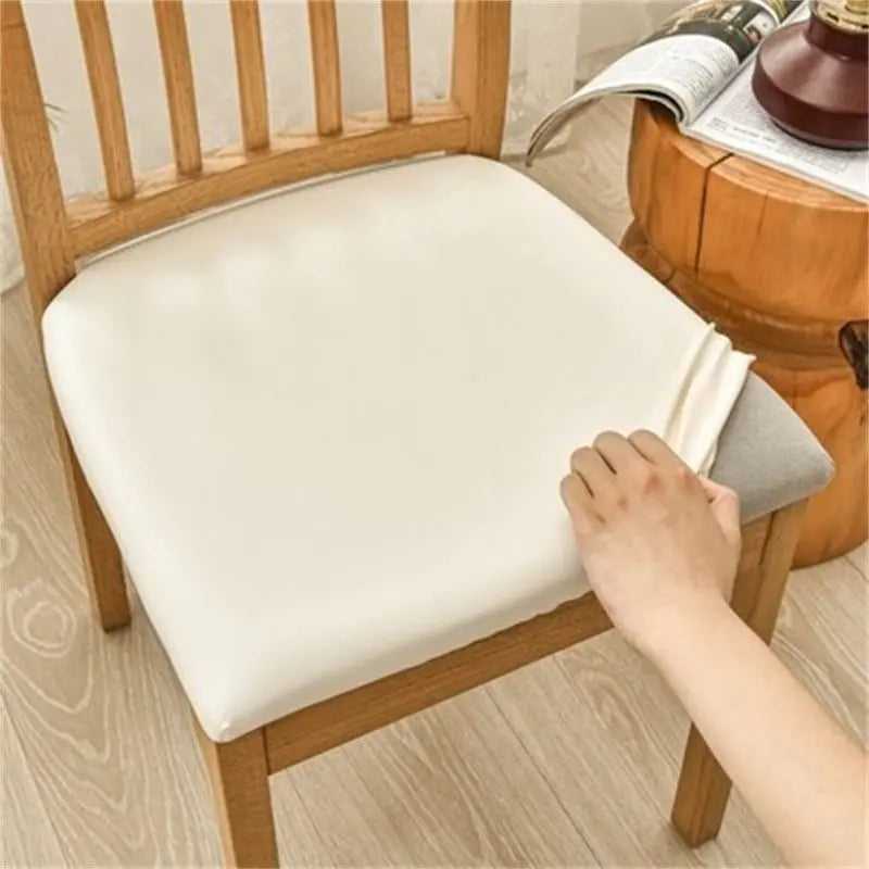 Housse Assise Chaise Imperméable LUXORE Beige-Length And Width 35to50cm-1PCS