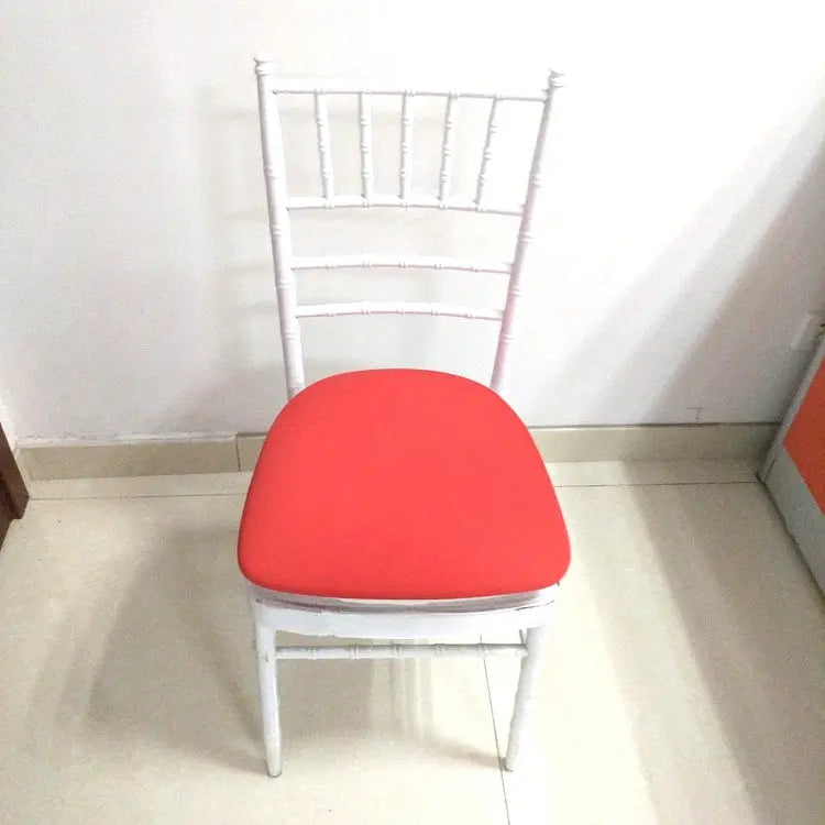 Housse Assise Chaise Moderne BAMBOOJO 03 Red-Regular Size