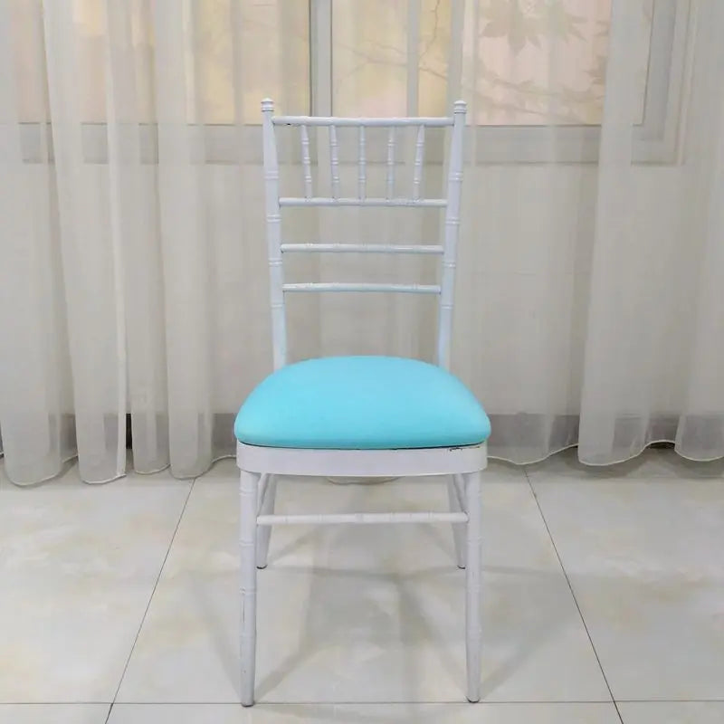 Housse Assise Chaise Moderne BAMBOOJO 29 Tiffany Blue-Regular Size