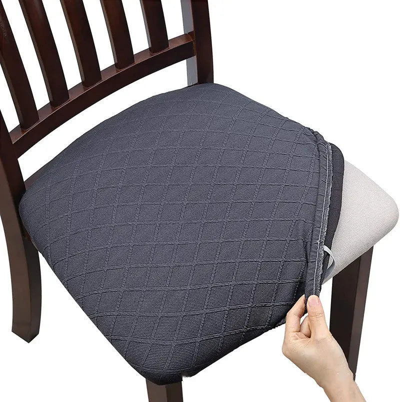 Housse Assise Chaise Moderne JACQUA Dark Grey
