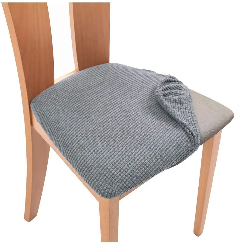Housse Assise Chaise Moderne ZEFIRA Light Grey