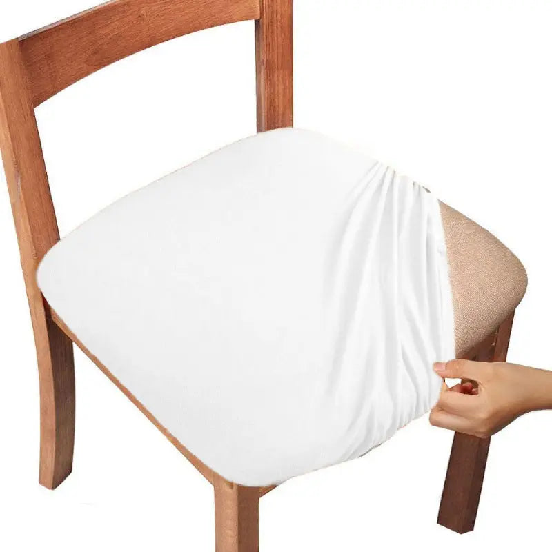 Housse Assise Chaise Polyester SIMTRA White