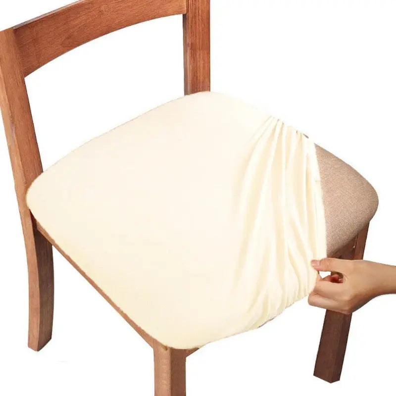 Housse Assise Chaise Polyester SIMTRA Ivory