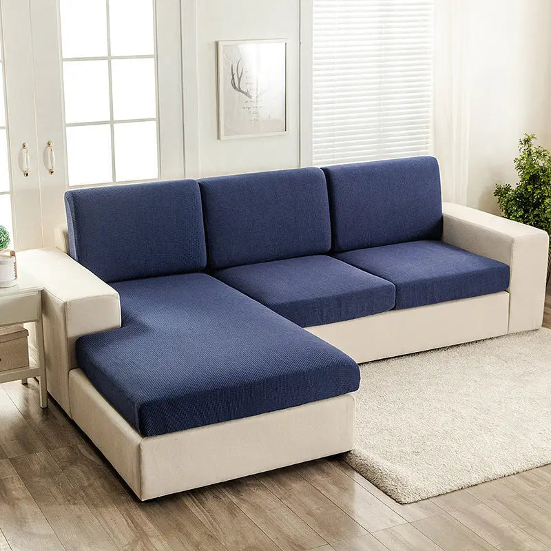 Housse Assise Imperméable CIRCLE Navy Blue-Enlarged Three people