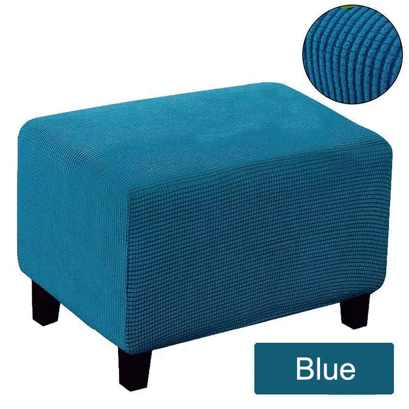 Housse Banquette Velours Élastique SOFIUM Blue-L