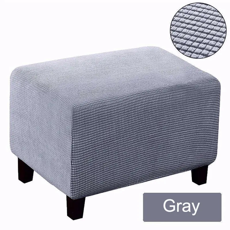 Housse Banquette Velours Élastique SOFIUM Grey-M