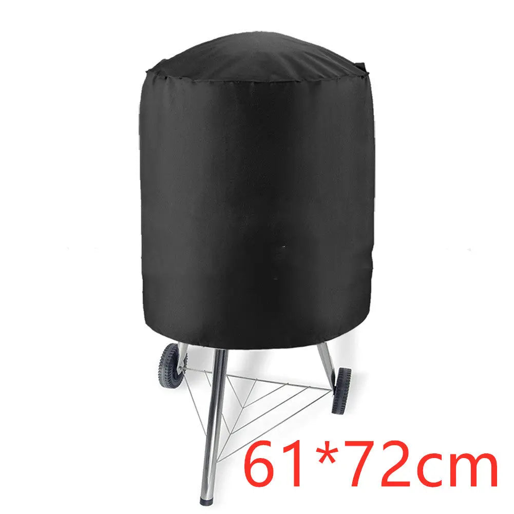 Housse Barbecue Imperméable AXOLO Black-61x72cm