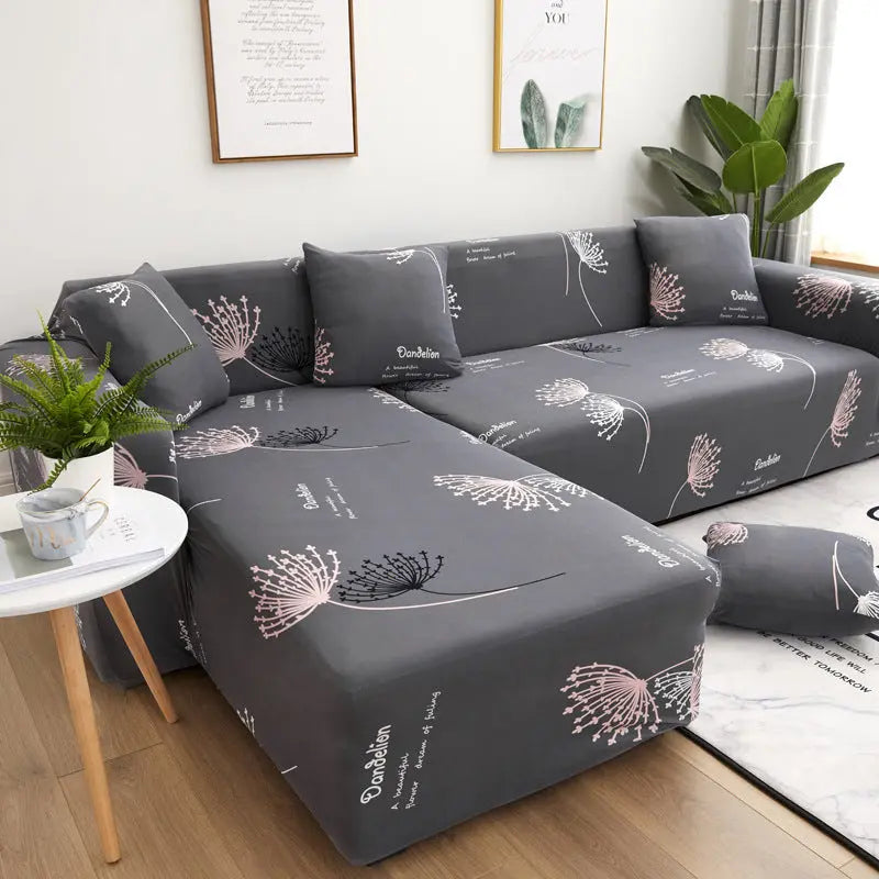 Housse Canapé Élastique EVERNO Cstyle-190to230cm