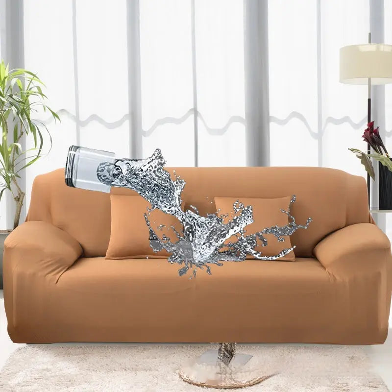 Housse Canapé Élastique Prono Camel-Four Sofas