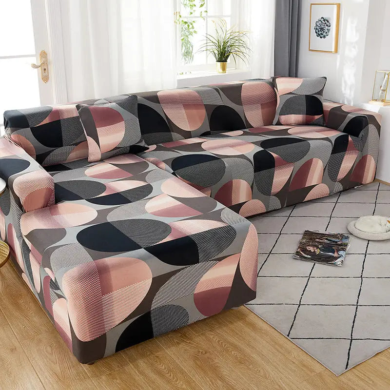 Housse Canapé Extensible ALLIVA Dot Life-145x185cm 2Seat