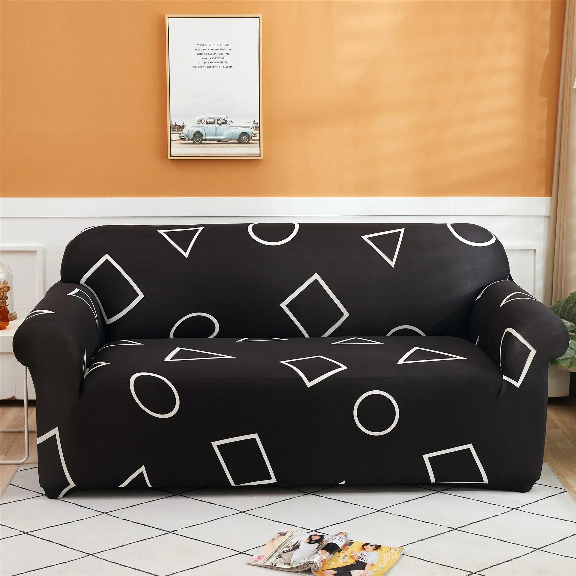 Housse Canapé Moderne SILKXO
