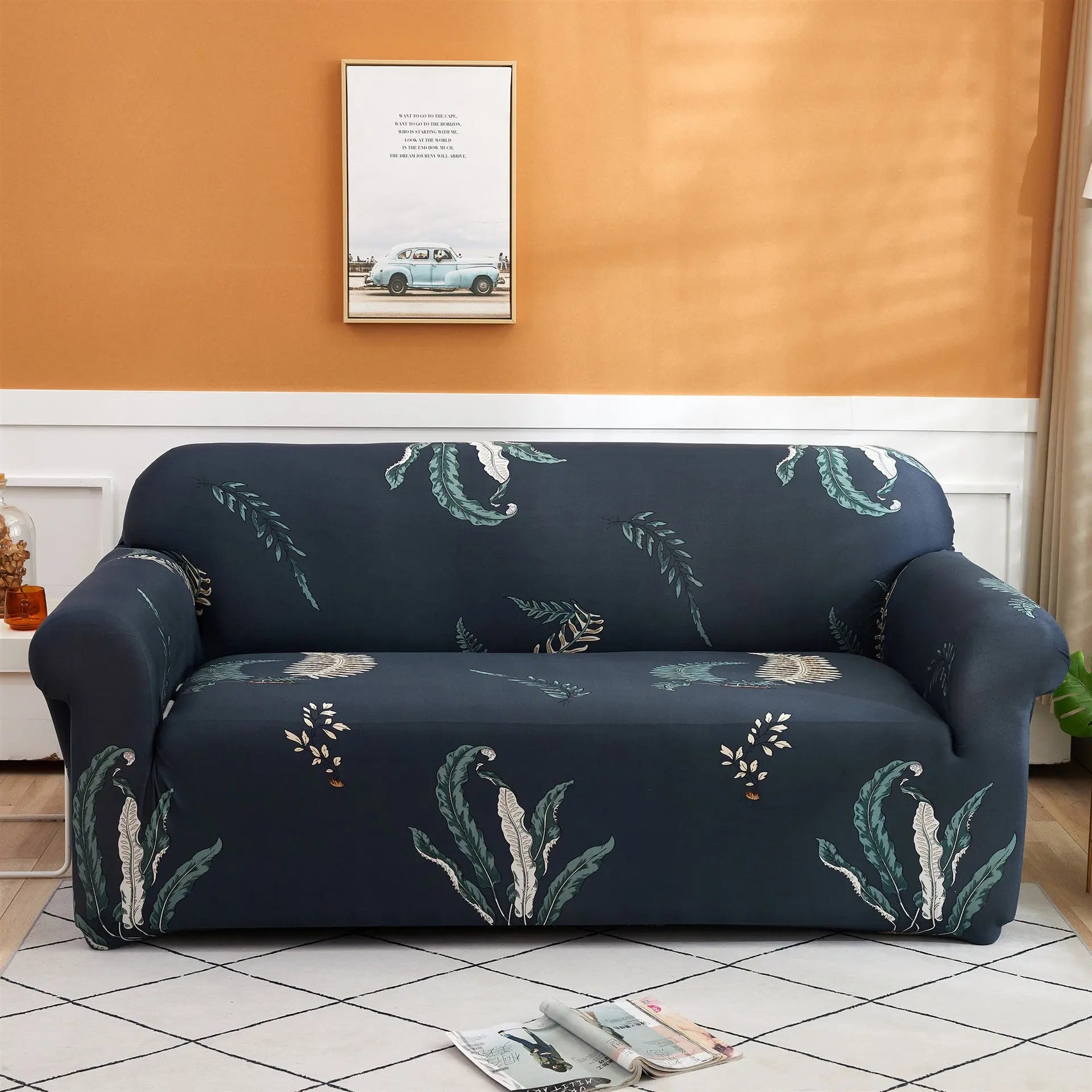Housse Canapé Moderne SILKXO Seaweed-Four