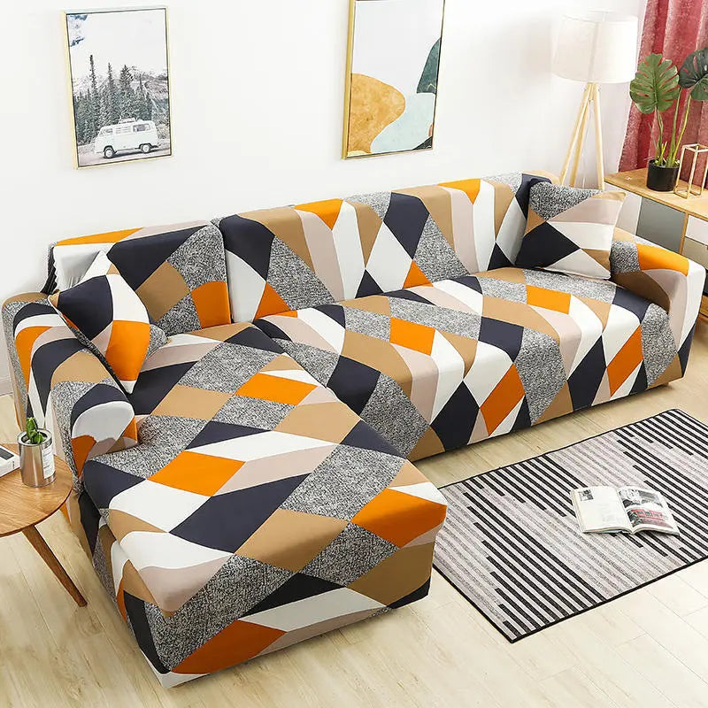 Housse Canapé Modulaire SOFANGEO Time and space fragments-90to140cm