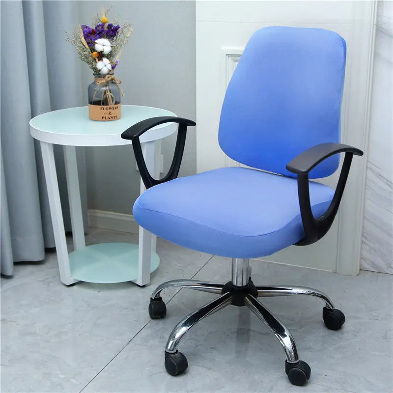 Housse Chaise Élastique COLORZ Light Blue Split-Average Size