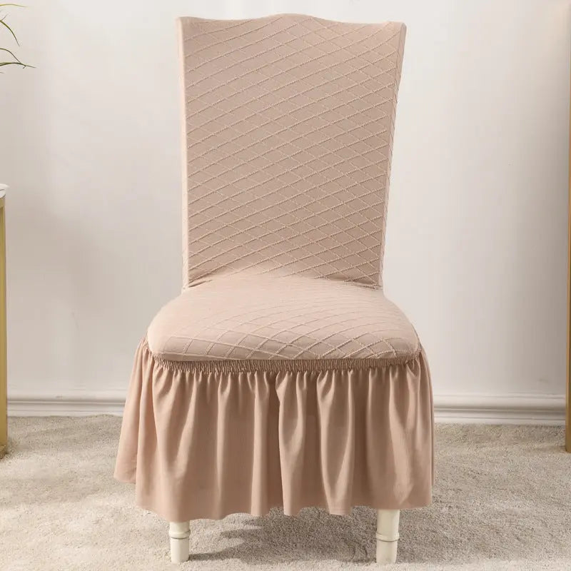 Housse Chaise Élastique SORANO Camel