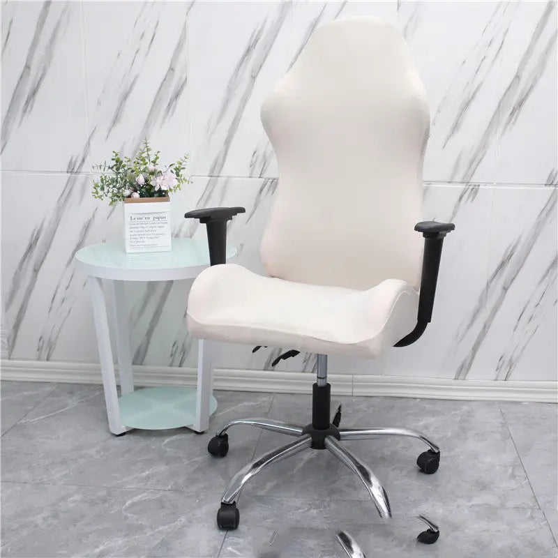Housse Chaise Ergonomique Extensible ZORVAX Offwhite