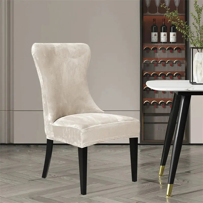 Housse Chaise Velours Doux YUKANA Housse de France