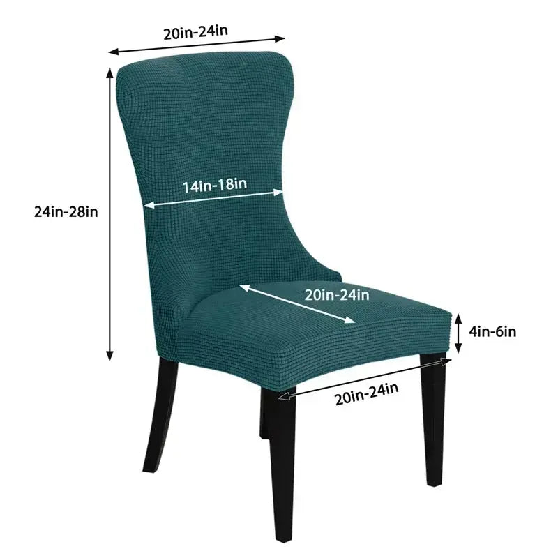 Housse Chaise Velours Doux YUKANA Housse de France