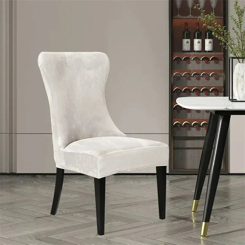 Housse Chaise Velours Doux YUKANA Housse de France