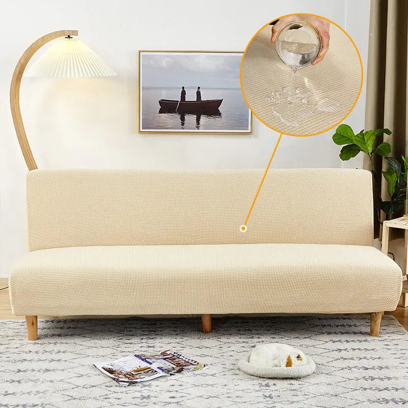Housse Clic Clac Imperméable MANTO Waterproof Tea White-160 To 190cm