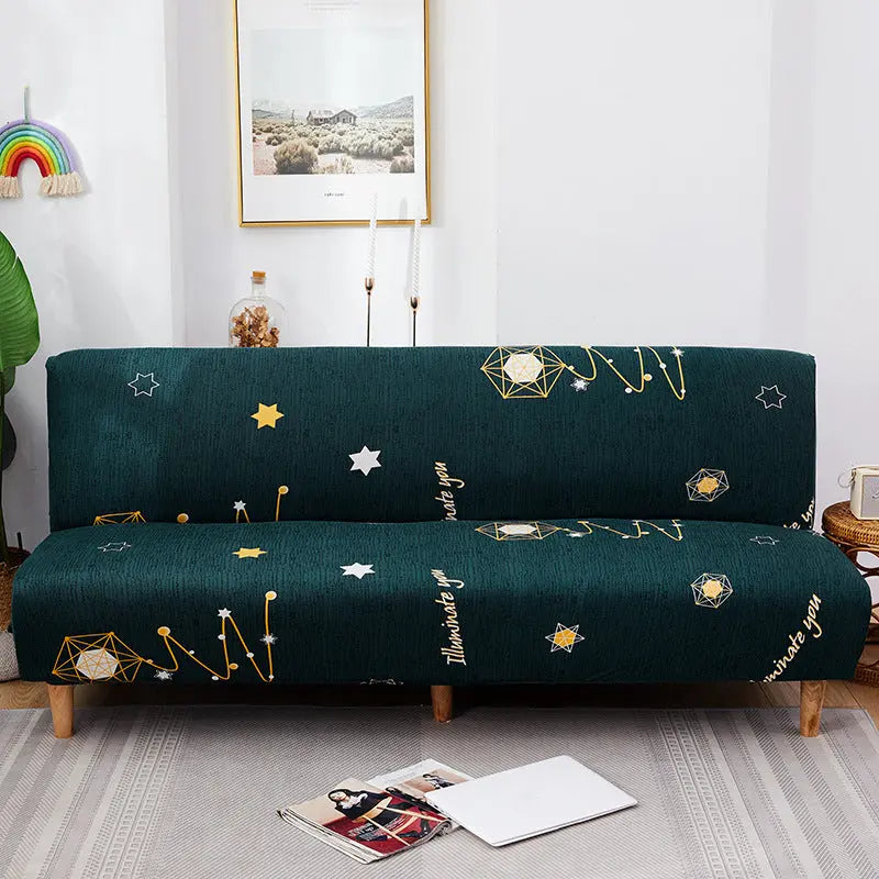 Housse Clic Clac Imprimée SOLIA Star Shell-Sofa Cover