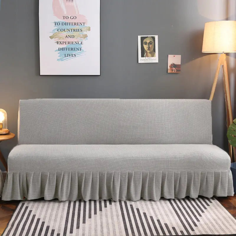 Housse Clic Clac Moderne LYVON High Grade Gray-150x170cmx100cm
