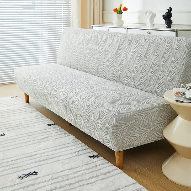 Housse Clic Clac Velours YELIAN Light Gray-Medium