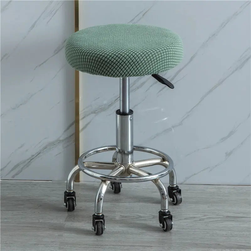 Housse De Tabouret Flanelle Moderne SOFRIA Matcha Green-Regular
