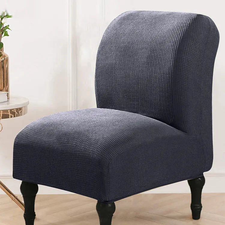 Housse Fauteuil Moderne PLERIX Dark Gray-Fat Stool Chair Cover XL Size