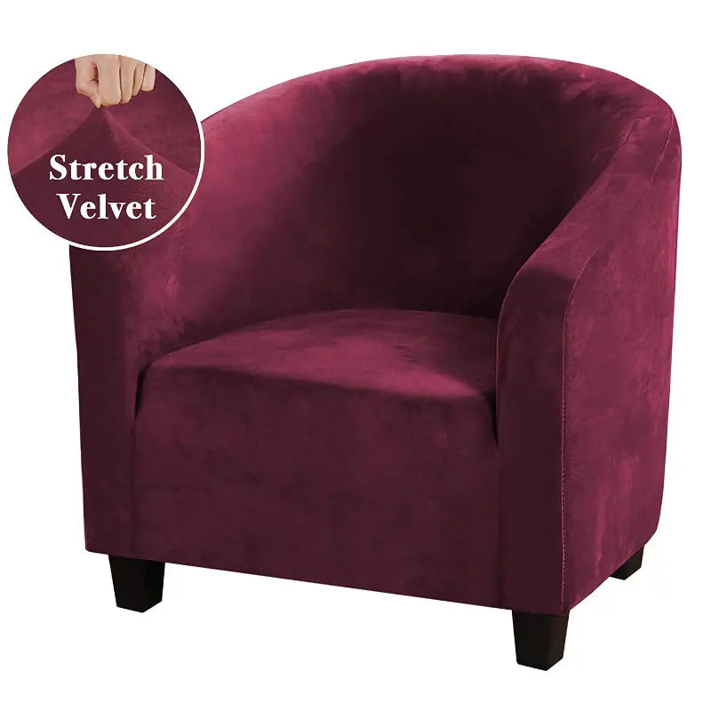 Housse Fauteuil Extensible LUMIRA Wine Red