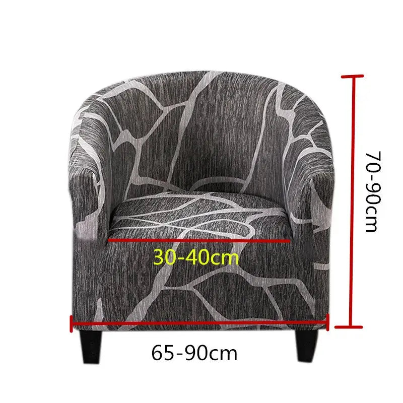 Housse Fauteuil Club Floral VELUNA Housse de France