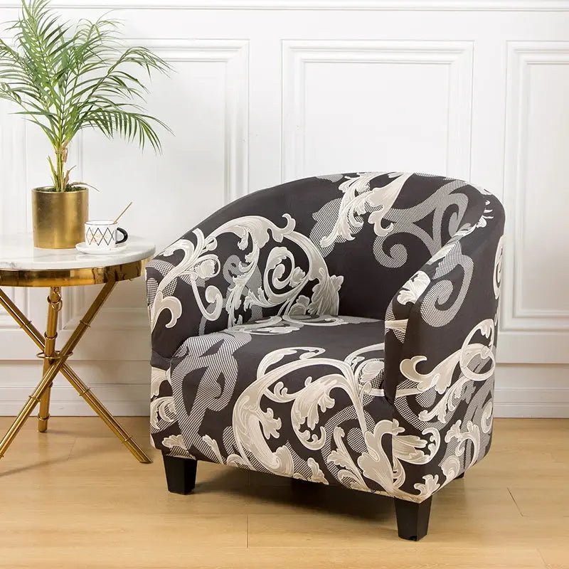 Housse Fauteuil Club Floral VELUNA Housse de France