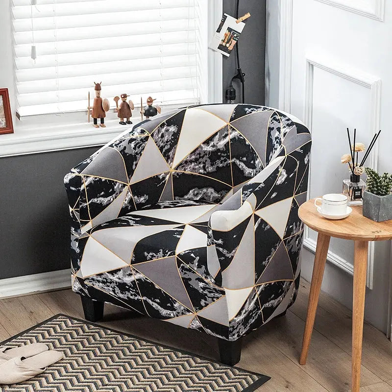 Housse Fauteuil Club Floral VELUNA Housse de France