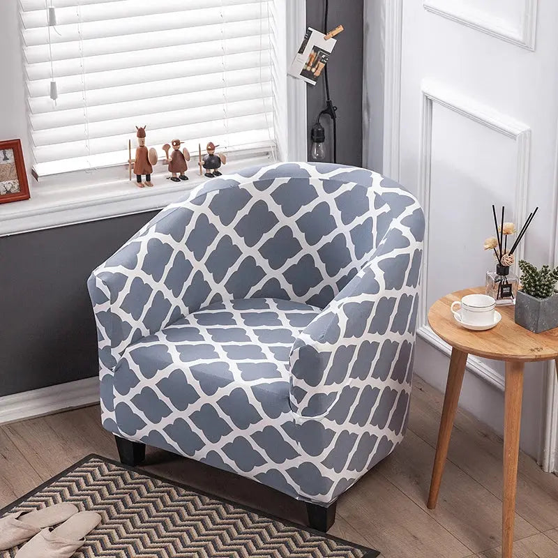 Housse Fauteuil Club Floral VELUNA Housse de France