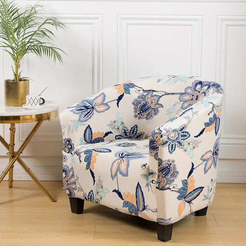 Housse Fauteuil Club Floral VELUNA Housse de France