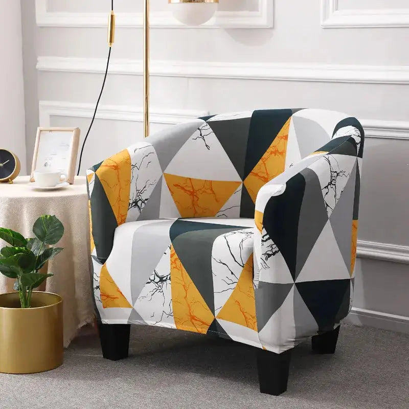 Housse Fauteuil Club Floral VELUNA Housse de France