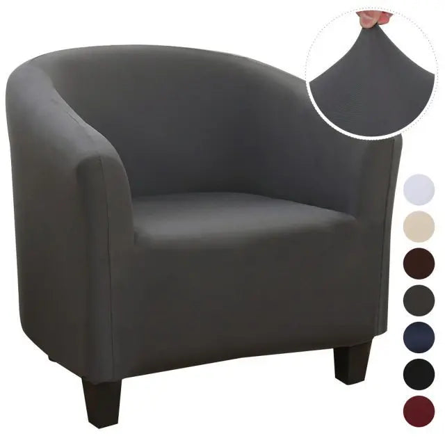 Housse Fauteuil Imperméable SOFTY Gray Shred milk