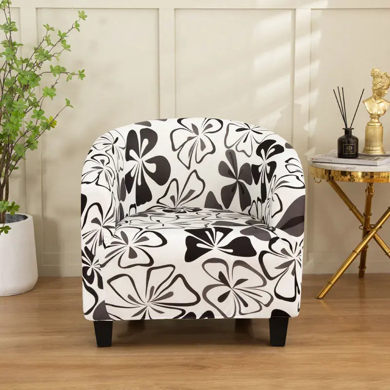 Housse Fauteuil Moderne Sofax Black Dish-Semicircle Single 65 90cm