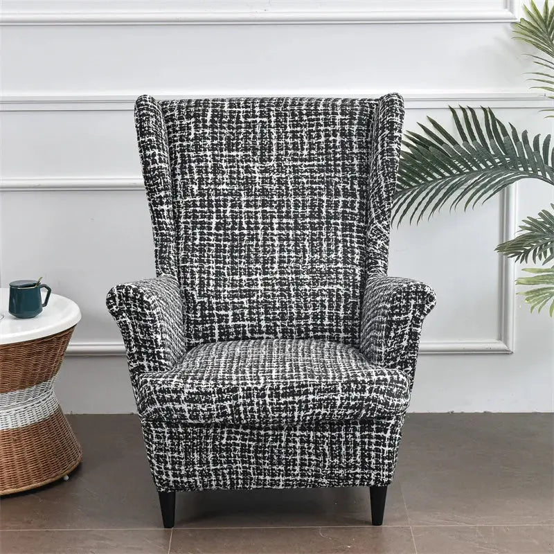 Housse Fauteuil Oreilles Extensible ELNEA Housse de France