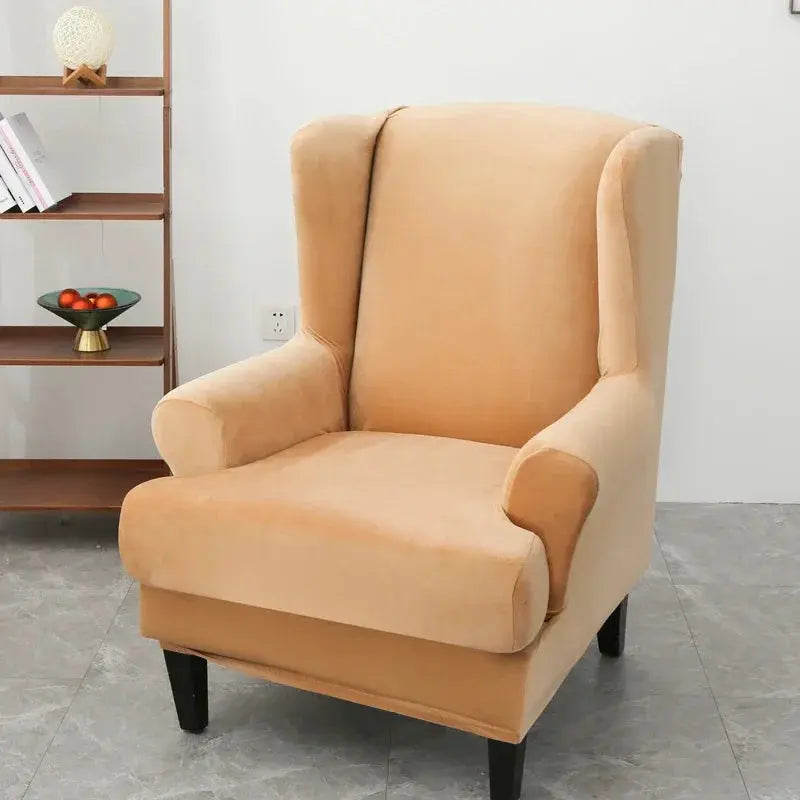 Housse Fauteuil Oreilles Velours VELORA Housse de France