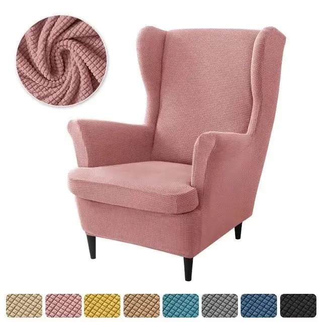 Housse Fauteuil Élastique TIGO Pink-3PCS SET