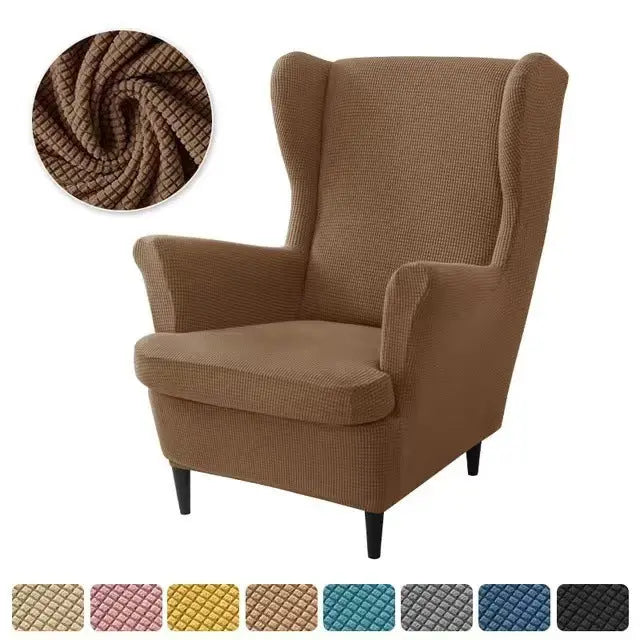 Housse Fauteuil Élastique TIGO Deep Coffee-3PCS SET