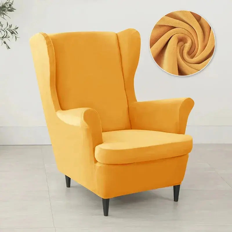 Housse Fauteuil à Oreilles Velours VELORIN Housse de France